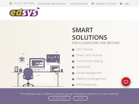'edsys.in' screenshot