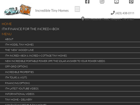 'incredibletinyhomes.com' screenshot
