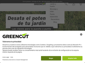 'greencut-tools.com' screenshot