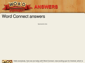'wordconnect.info' screenshot
