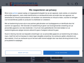 'vechtsportinfo.nl' screenshot