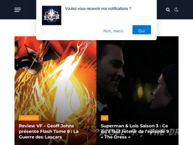 'dcplanet.fr' screenshot