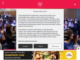 'rostercon.com' screenshot