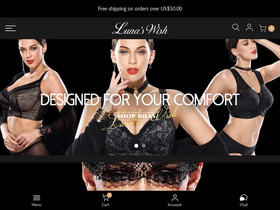 'lunaswish.com' screenshot
