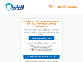 tvdsb.elearningontario Traffic Analytics Ranking Audience