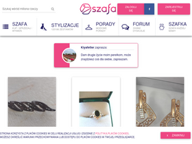 'szafa.pl' screenshot