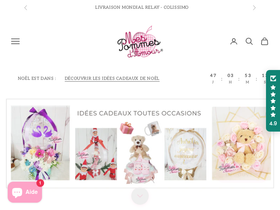 mespommesdamour.fr homepage screenshot