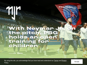 'neymarjr.com' screenshot