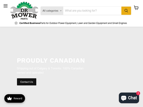 craftsmanparts.ca homepage screenshot