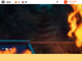 'viajerohostels.com' screenshot