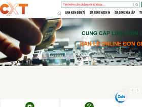 'cxt.vn' screenshot