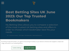 'mybettingsites.co.uk' screenshot