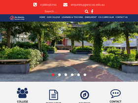 'gwsc.vic.edu.au' screenshot