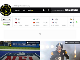 'behindthesteelcurtain.com' screenshot
