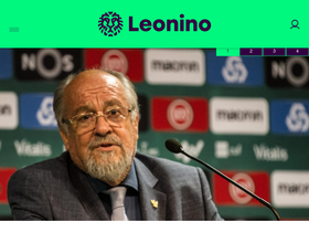 'leonino.pt' screenshot