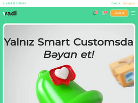 'vadi.az' screenshot