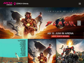 'arena.ch' screenshot