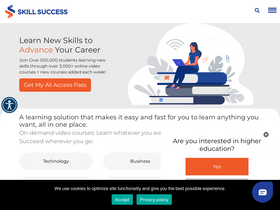 'skillsuccess.com' screenshot