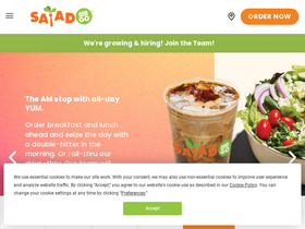 'saladandgo.com' screenshot