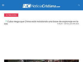 'noticiacristiana.com' screenshot