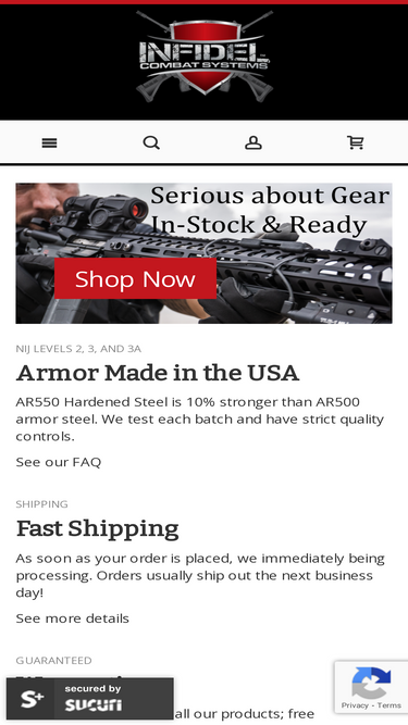 infidelbodyarmor.com