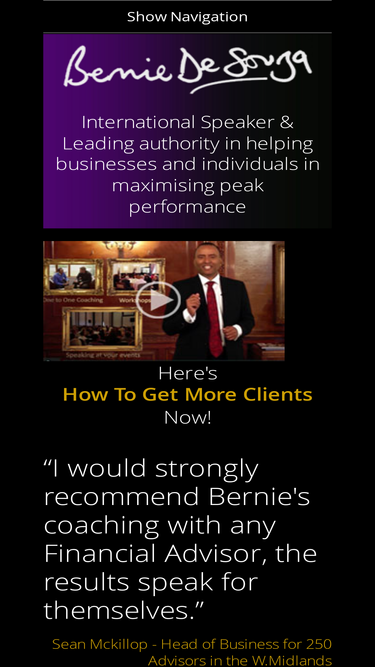 berniedesouza.com