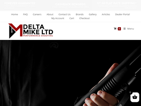 'deltamike.co.nz' screenshot