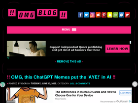 'omg.blog' screenshot