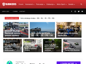 'bjbikers.com' screenshot
