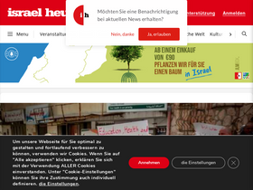 'israelheute.com' screenshot