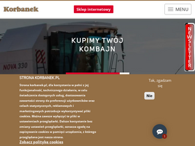 'korbanek.pl' screenshot