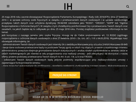 'internityhome.pl' screenshot
