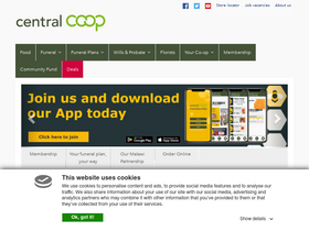 'centralengland.coop' screenshot