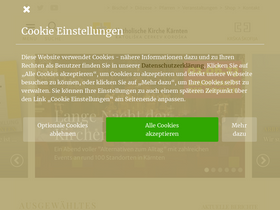 'kath-kirche-kaernten.at' screenshot