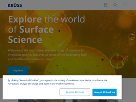 'kruss-scientific.com' screenshot