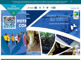 'regionguadeloupe.fr' screenshot