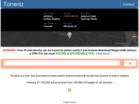 'torrentz.eu.com' screenshot