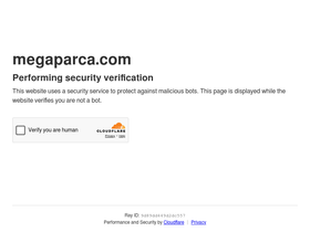 'megaparca.com' screenshot
