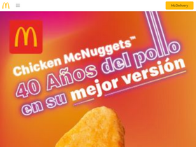 'mcdonalds.com.co' screenshot
