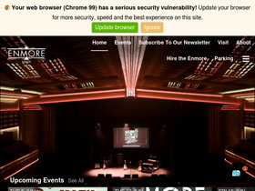 'enmoretheatre.com.au' screenshot