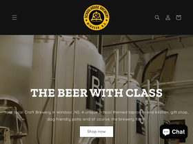 schoolhousebrewery.ca homepage screenshot