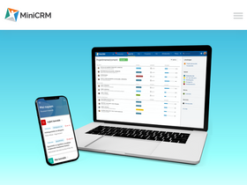 'minicrm.hu' screenshot