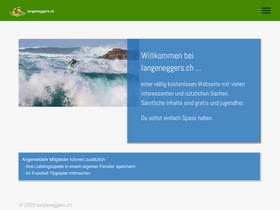 'langeneggers.ch' screenshot
