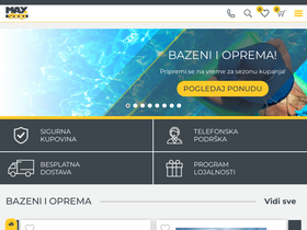 'maxshop.rs' screenshot