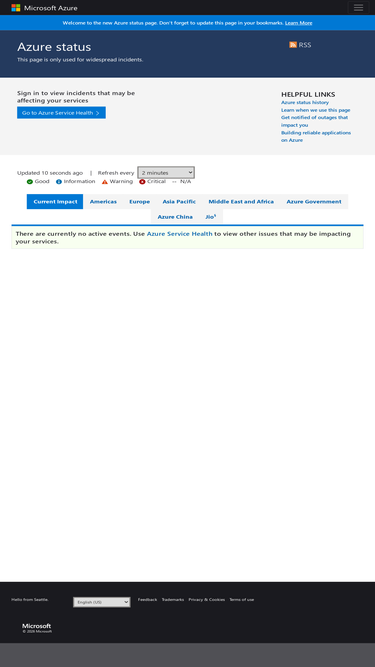 azure.status.microsoft