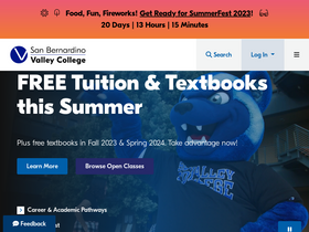 'valleycollege.edu' screenshot