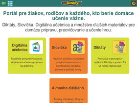 'bezkriedy.sk' screenshot