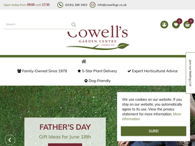 'cowellsgc.co.uk' screenshot
