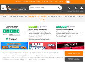 'rdnstreetmarket.it' screenshot
