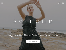 Se-rene Retail homepage screenshot